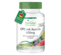 OPC 600 mg con acerola - 90 capsule antiossidante ad alto dosaggio | VEGAN | ...