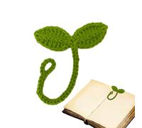 Opdestn Germoglio Foglia All'uncinetto - per Cuffie,Decorazione Tascabile All'uncinetto Per Donne Ragazze Appassionate Libri
