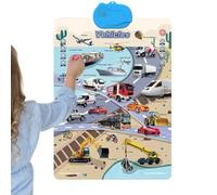 Opdestn Poster Alfabetici Da Parete | Giocattoli Educativi Interattivi E Divertenti Con Suono | Decorazione Per L'Aula Prescolare,Per Feste Compleanni Casa Soggiorno Interno Esterno Aula Scuola