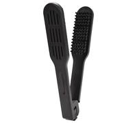 Opdestn Spazzola Per Capelli Con Setola Di Cinghiale E Morsetto | Design Ergonomico A Forma Di V Con Manico Antiscivolo | Attrezzo per Capelli Spettinatura Pettine Styling Lucidante per Ragazze Donne