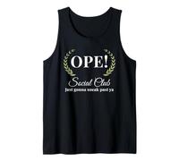 Ope! Social Club divertente Midwest dicendo Midwest scusa scherzo Canotta