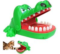 OPEIXSAYKOC Denti di Coccodrillo Giocattolo per Bambini, Gioco di Abilità Con Morso di Dinosauro, Regalo
