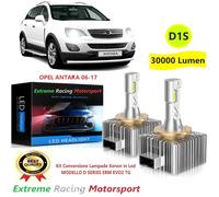 OPEL ANTARA 06-17 KIT CONVERSIONE LED 4575 CPS ULTRAWHITE D1S 100W 30KLM CANBUS