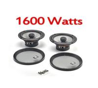 Opel Astra Vectra 17cm 16.5cm Audio Auto Porta Speaker Con Adattatore 1600 Watt