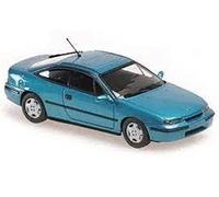 Opel Calibra 1989 türkis metallic modello di auto 940045722 Maxichamps 1:43