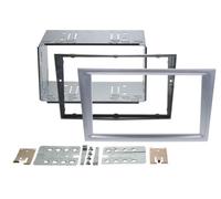 Opel Agila A Combo C Placca Autoradio Montaggio Telaio Scuro Argento Doppio Din