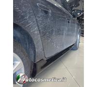 OPEL CORSA F SPLITTER SOTTO MINIGONNE LATERALI SOTTO PORTA ABS NERO LUCIDO