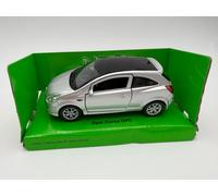 Opel Corsa OPC Modellauto 1:39 Argento, Dettaglio WELLY Die Cast