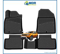 OPEL DACIA DUSTER 4 TAPPETI TAPPETINI IN GOMMA A VASCA 3D TPE 2010 >2019