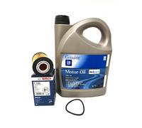 Opel GM 5w-30 Dexos 2 Longlife Olio Motore 5 Litro Filtro Astra Corsa Haresh