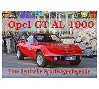 Opel GT 1900 AL Eine deutsche Sportwagenlegende (Wandkalender 2026 DIN A2 quer), CALVENDO Monatskalender: nur fliegen ist schöner
