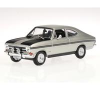 Opel Kadett B Coupe Rallye 1966 argento modello di auto CLC462 IXO 1:43