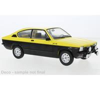 Opel Kadett C Coupe GT/E 1975 giallo-nero modello di auto 18190 MCG 1:18