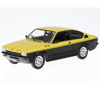 Opel Kadett C GT/E Coupe giallo-nero modello di auto CLC383 IXO 1:43