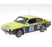 Opel Kadett C GT/E Nr41 Rallye WM Opel Team Sweden modello di auto IXO 1:43