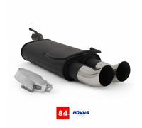 Opel Kadett E Sport Silenziatore Finale 2x76mm DTM