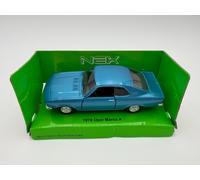 Opel Manta A Modellauto 1:39 Blu Welly - Modello Collezionabile Die Cast