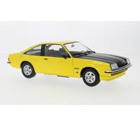 Opel Manta B GT/E giallo e nero dal 1975 al 1/18 di Model Car Group MCG18236 MCG