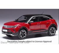 Opel Mokka-e 2020 rosso metallic modello di auto CLC511N IXO 1:43