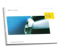 Opel nuovo libretto di manutenzione tedesco 100 pagine