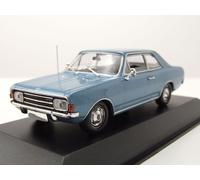 Opel Rekord C 1966 Modellino Auto Blu Metallico 1:43 Maxichamps