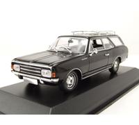 Opel Rekord C Caravan Kombi 1969 Nero Modellino 1:43 Maxichamps