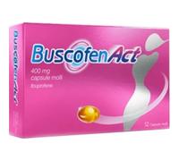 Opella Healthcare Italy - Buscofenact 400 mg - Farmaco Antinfiammatorio E Antidolorifico 12 Capsule Molli