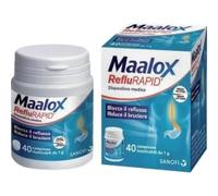 Opella Healthcare Italy - Maalox Reflurapid - Per Il Trattamento Dell'Iperacidità Gastrica 40 Compresse Masticabili