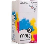 Opella Healthcare Italy - Mag 2 Magnesio Pidolato Gusto Arancia - Per Carenza Di Magnesio 20 Bustine Monodose da 10 ml 1,5 gr