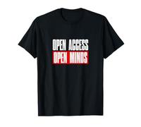 Open Access Open Mind per hacker etici e coder Maglietta