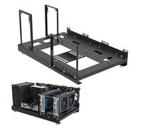 Open Case Set - Telaio aperto per fai da te PC Build, Hardware Testing Stand | Installazione di prova, Telaio modulare per computer, overclocking verticale Rack telaio in alluminio aperto, buon calore