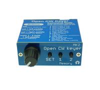 Open CW Keyer MK2 Rifinito con Guscio nel Alluminio CW Keyer MK2 KIT VelocitÃ CW Regolabile da 1 A 999 WPM