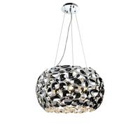 Open Design Carera lampada sospesa 6x7 W cromo OR80162