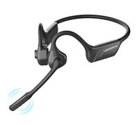 Open-Ear Cuffie Bluetooth 5.1 con Microfono, Pulsante Muto per Casa Ufficio
