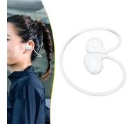 Open Ear Headphones V5.3 EDR Bluetooth Air Conduction Wireless Earbuds, 8H Play, White