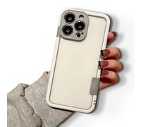Open-Frame Heat Dissipation for iPhone Case, Slim No Back Cover, Slim No Back Cover, Contrasting colors, for iPhone Full range (iphone13mini,White)