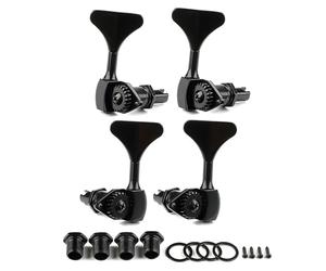 Open Gear Bass Tunings Machine Head String Tuners Sostituzione 4 String Tunings Peg Knob Electric Tuner Peg