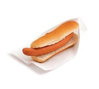 Open Pack - Busta Aperta Per Spiedini E Hot Dogs 35 G/M2 + 10 Peld 25X13/10 Cm Bianco Kraft - 4000 Unità