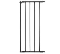 Open Plan Stair Case Custom Fit Gate (33cm Panel Black, black)