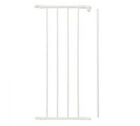 Open Plan Stair Case Custom Fit Gate (33cm Panel White, white)
