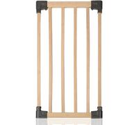 Open Plan Stair Case Custom Fit Gate (40cm Panel Wood, wood)