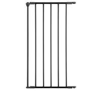 Open Plan Stair Case Custom Fit Gate (46cm Panel Black, black)