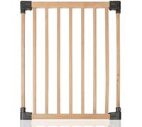 Open Plan Stair Case Custom Fit Gate (80cm Panel Wood, wood)