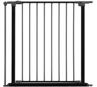 Open Plan Stair Case Custom Fit Gate (Gate Panel 72cm Black, black)