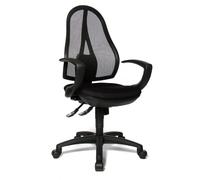 Open Point SY AL.Q3 - Sedia da ufficio professionale Nero tessuto