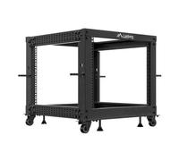 Open Rack 19 9u 600x600-1100 regolabile nero OR01-6109-B