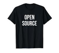 Open Source Maglietta con Stampa Grafica Economica