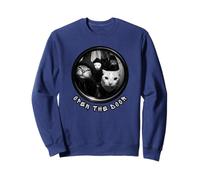 Open The Door Funny Cat Gang Meme Felpa