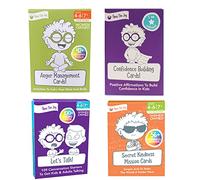 Open the Joy Set di biglietti per coltivare l'intelligenza emotiva sociale, con gestione della rabbia, gentilezza, fiducia e conversazione, adatto per bambini dai 4 ai 6 anni in su
