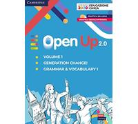 Open up 2.0. Level 1. Student's pack (grammar & vocabulary 1 with Generation change). Per la Scuola media. Con e-book. Con espansione online